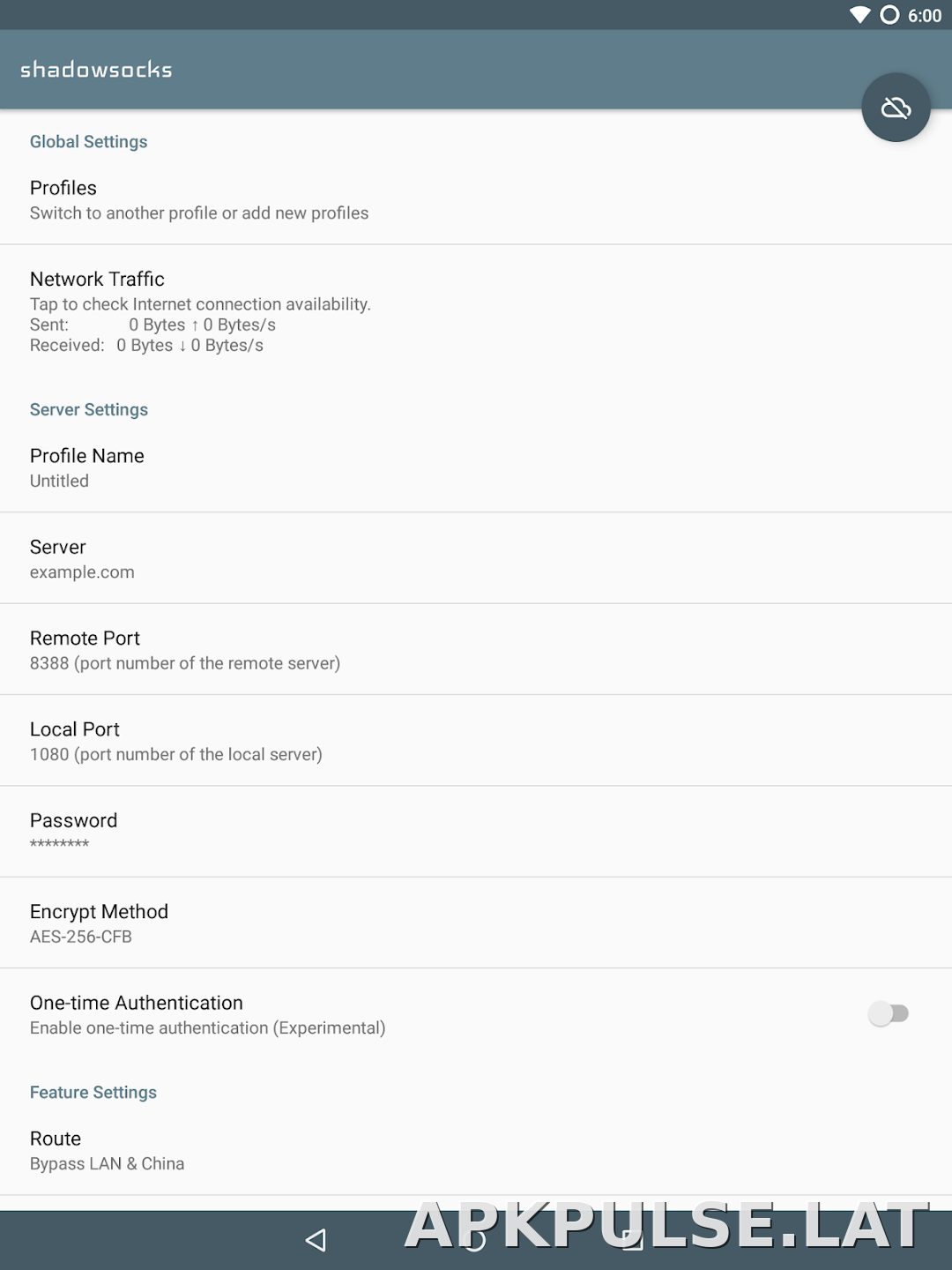 Shadowsocks скриншот 5
