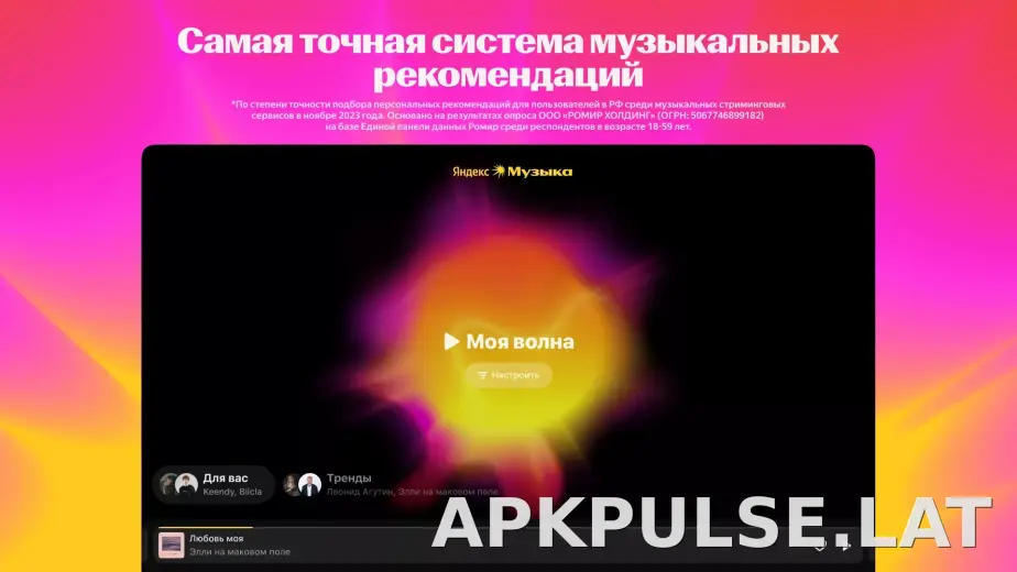 Яндекс Музыка скриншот 1